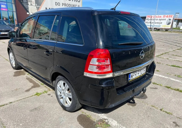 Opel Zafira cena 20999 przebieg: 333333, rok produkcji 2009 z Warszawa małe 154